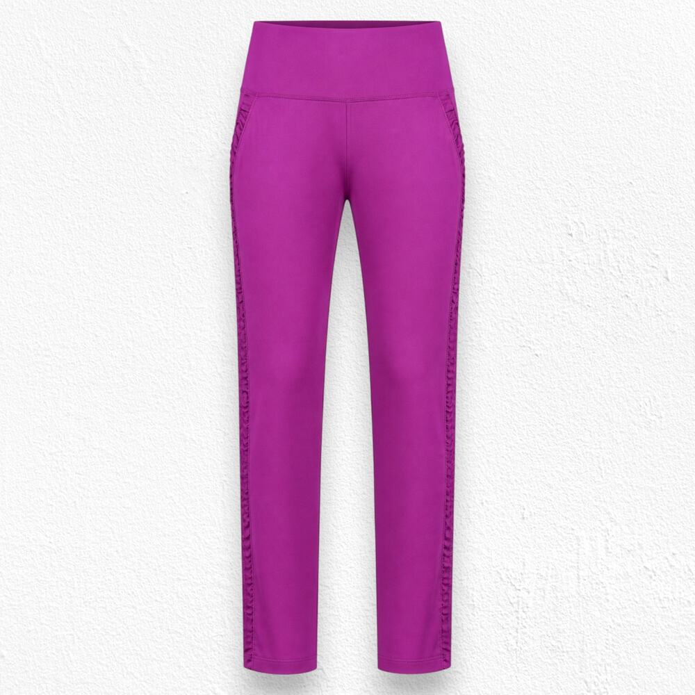 Nike Yoga Core Cactus Flower Pink 7/8 High Rise Leggings Size Small CU6286-564